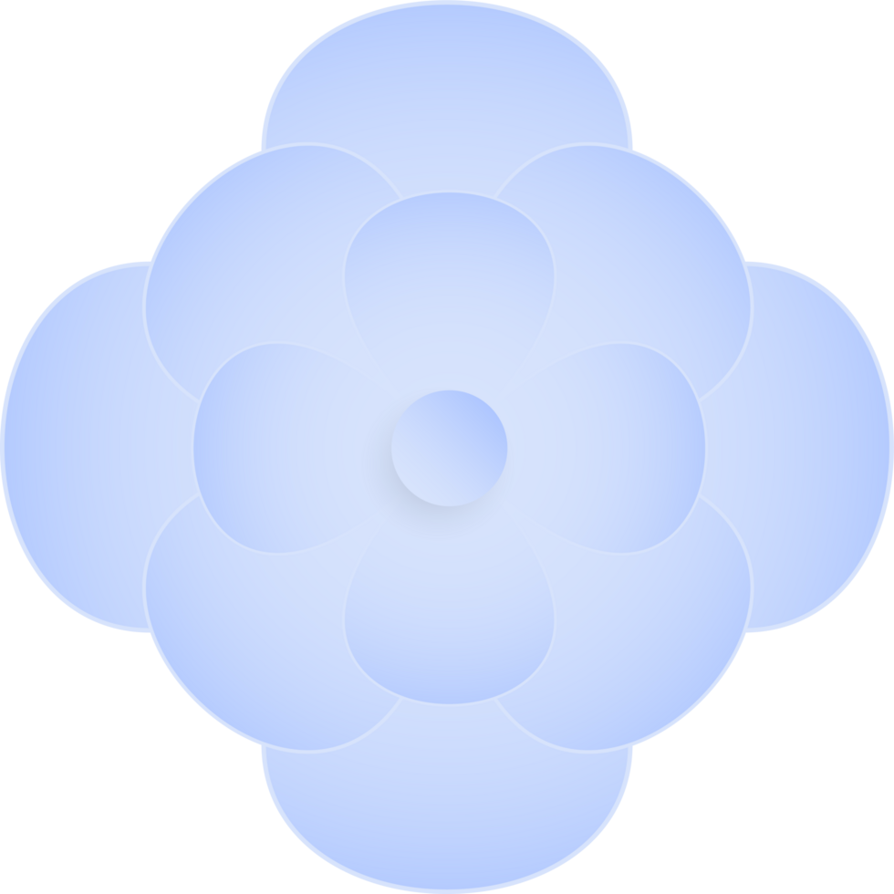 Flower, Element of floral paper cut. Paper cut of flower shape and spring symbol. png