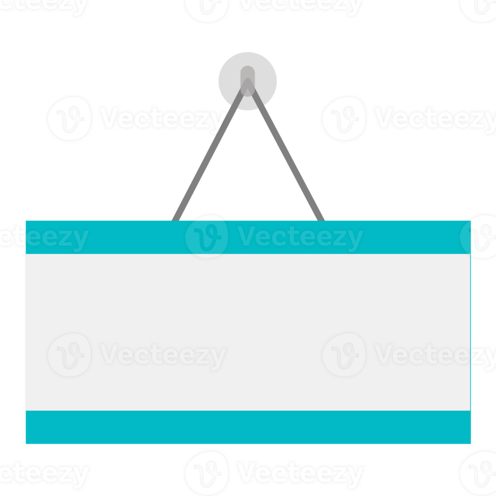 Blank Post Sign png