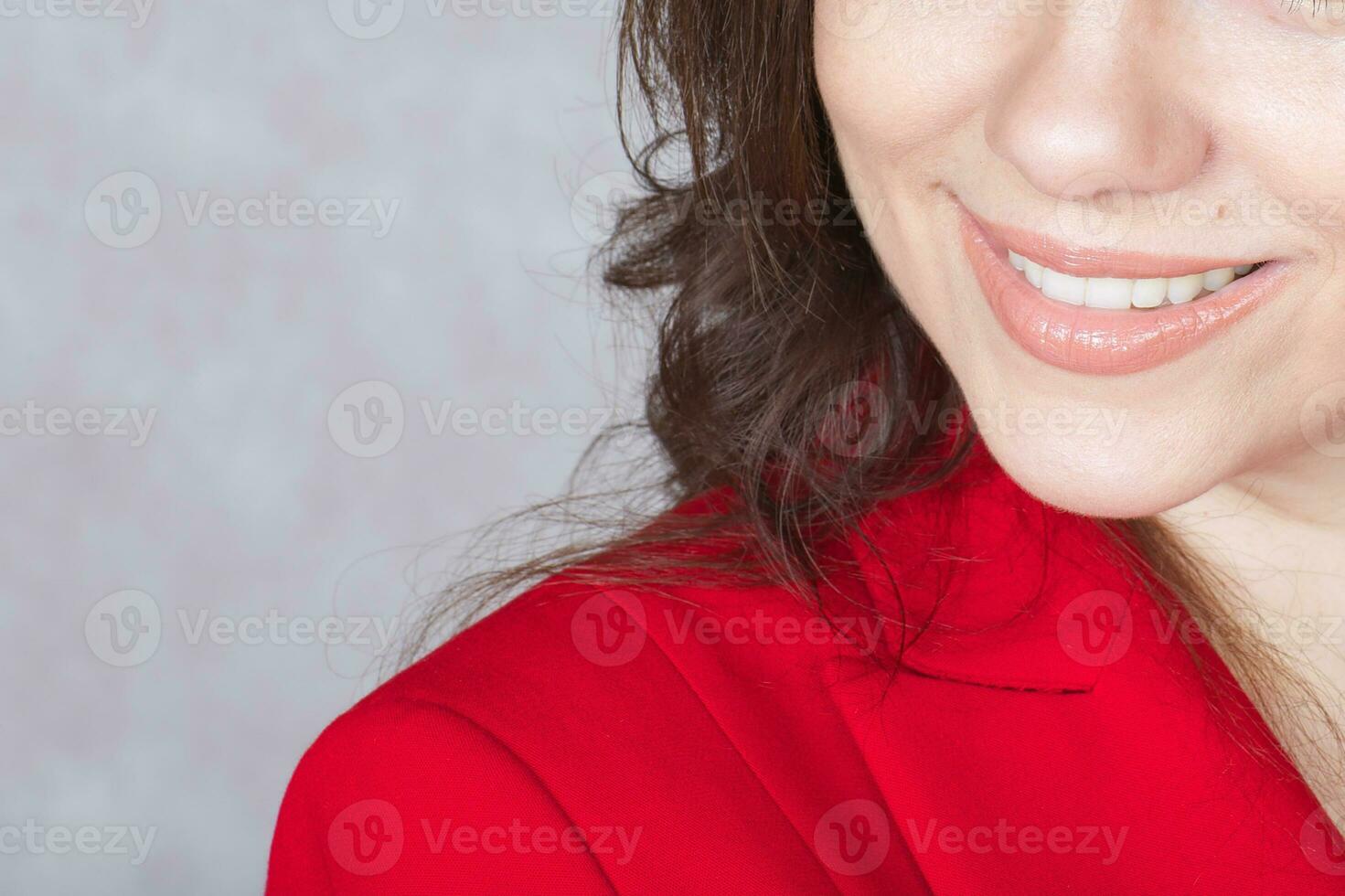A smiling young woman photo