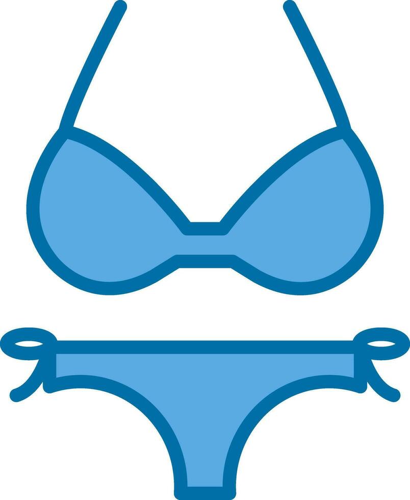 Bikini Vector Icon Design