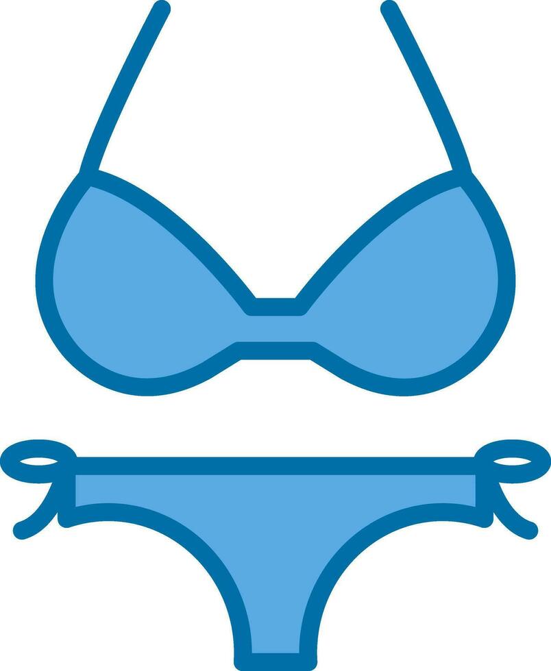 bikini vector icono diseño