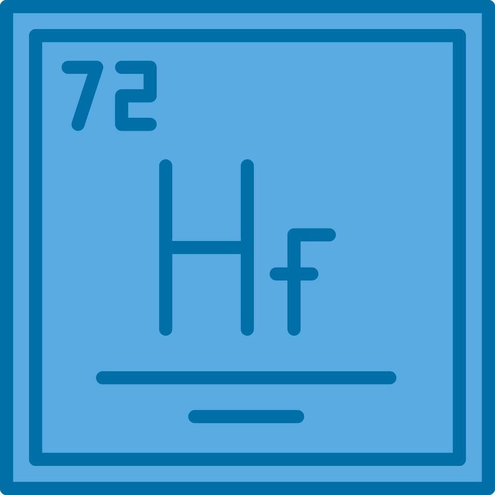 Hafnium Vector Icon Design