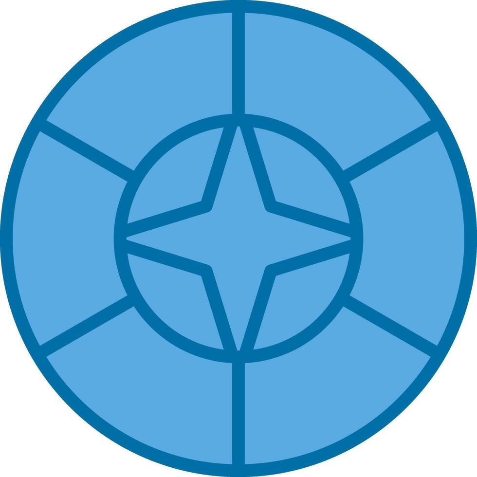 Frisbee Vector Icon Design