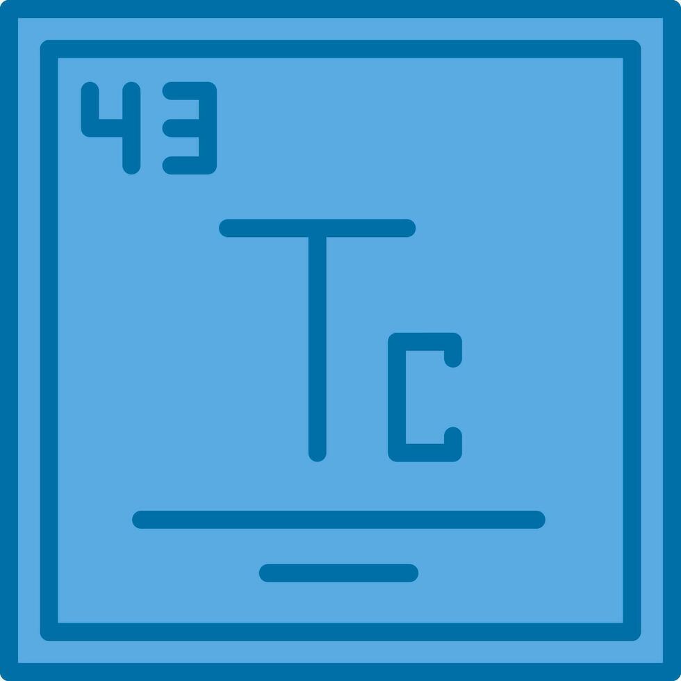 Technetium Vector Icon Design