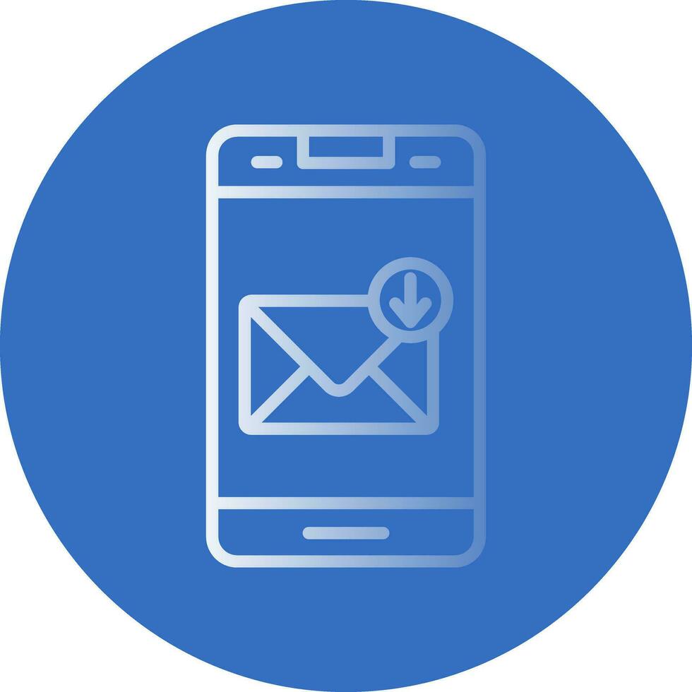 Inbox Vector Icon Design
