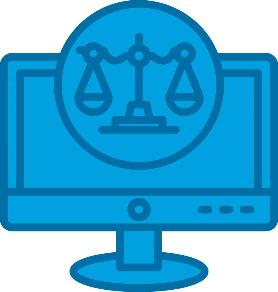 legal vector icono diseño