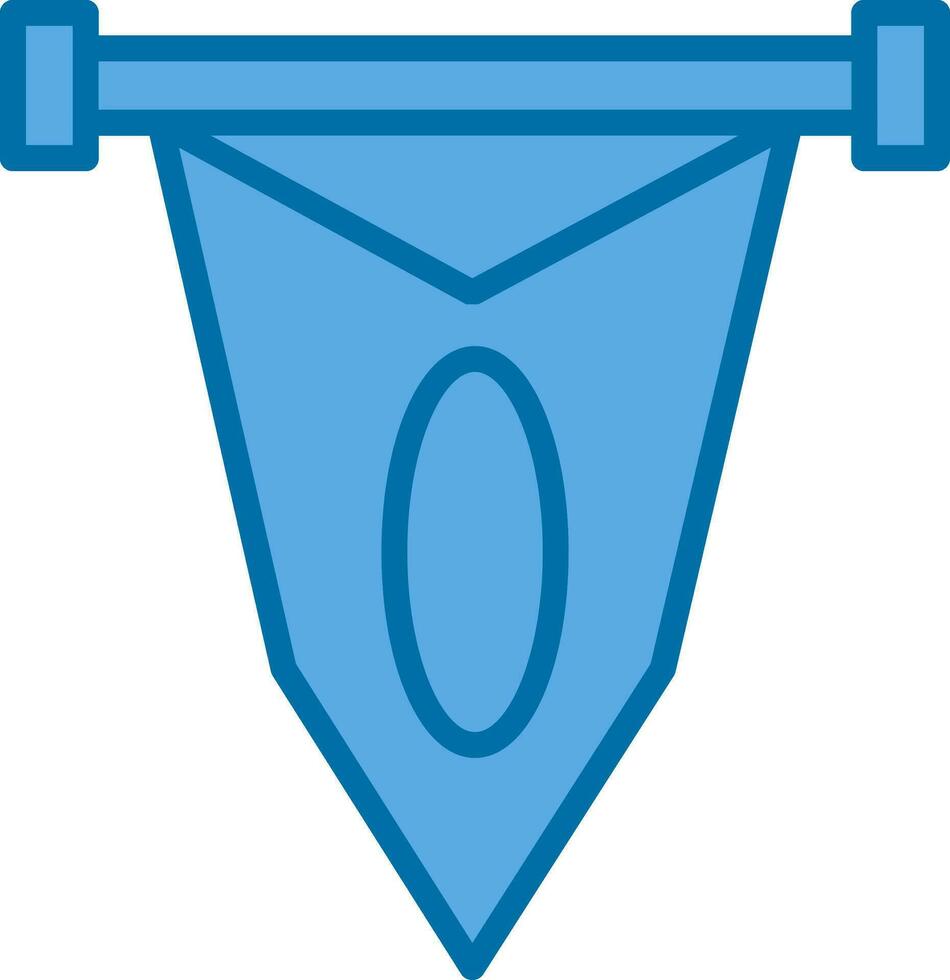 diseño de icono de vector de banderín