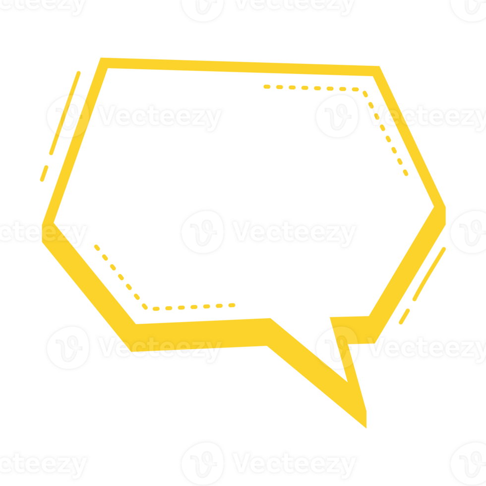 pop-up bubble with text space color full style for design and decoration. png