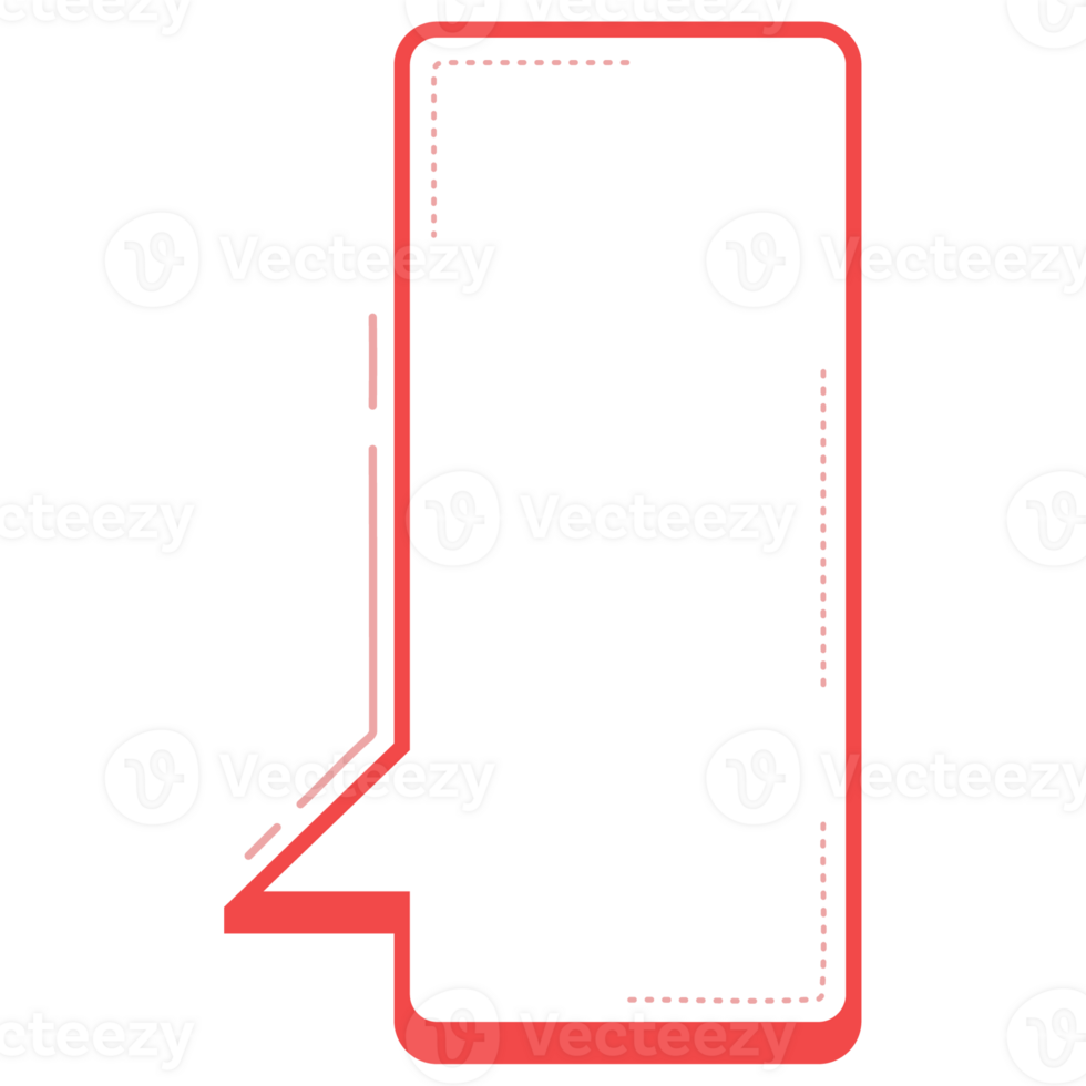 pop-up bubble with text space color full style for design and decoration. png