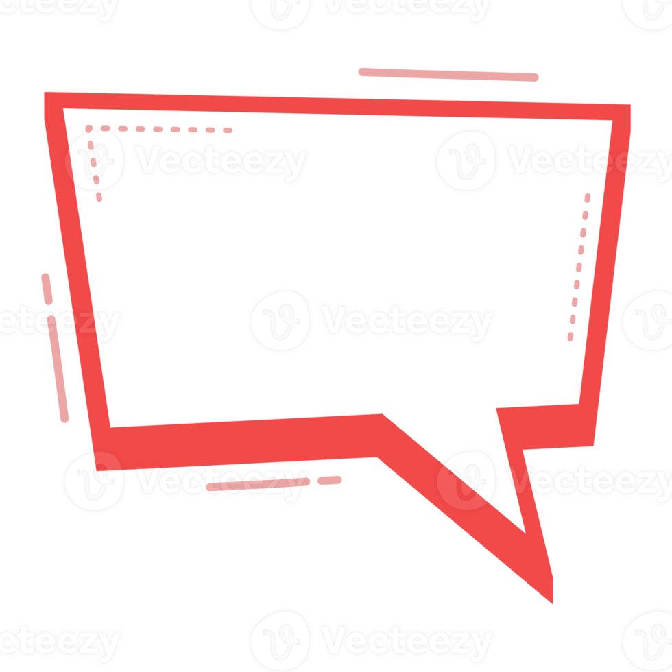 pop-up bubble with text space color full style for design and decoration. png