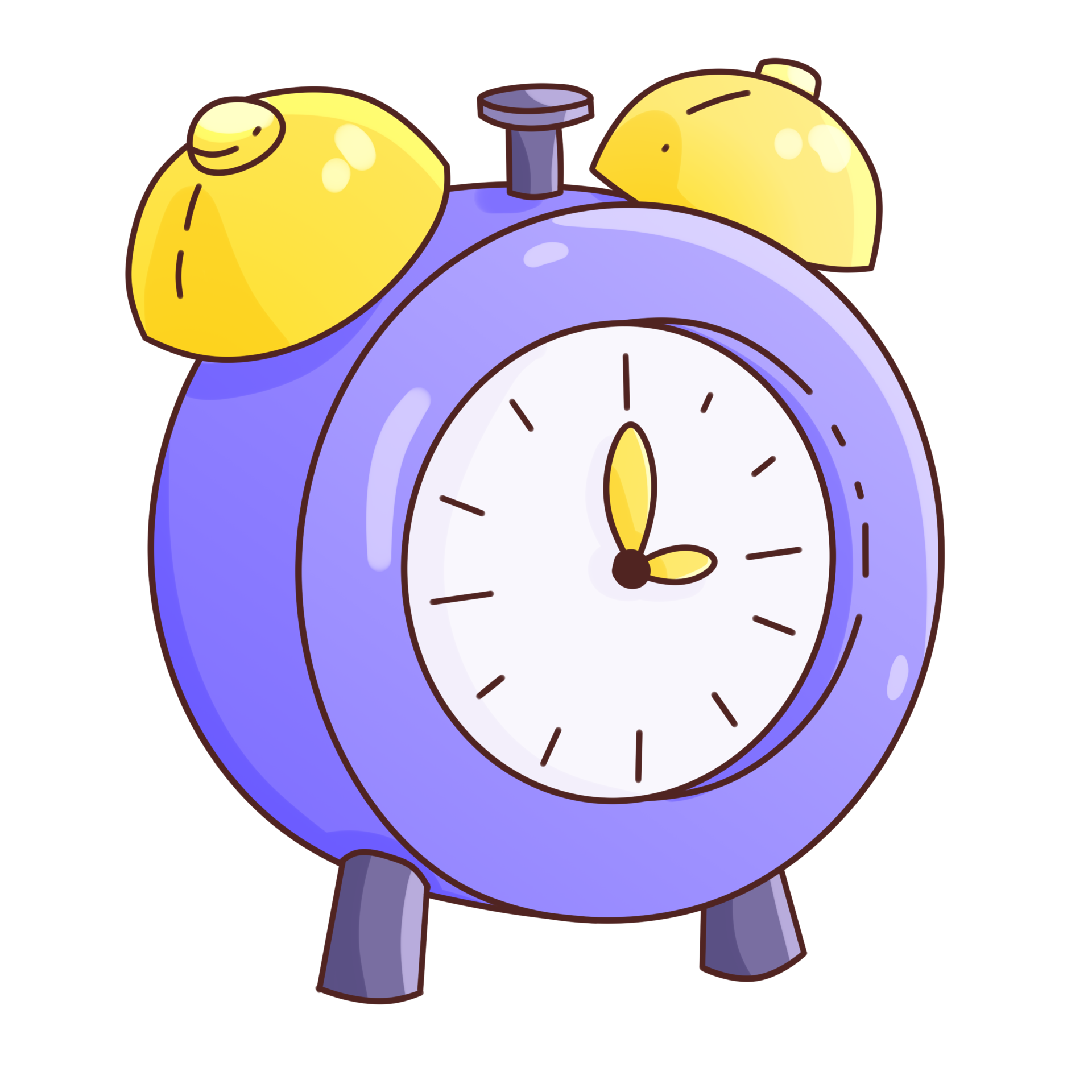 free animated alarm clock clipart