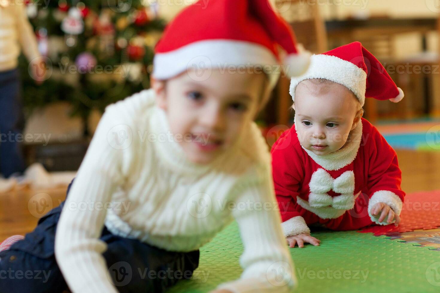 Winter holidays at home photo