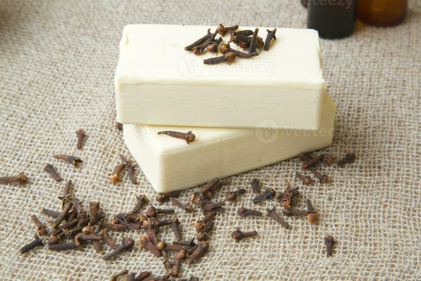Soap with cloves essential oil 24997264 Stock Photo at Vecteezy