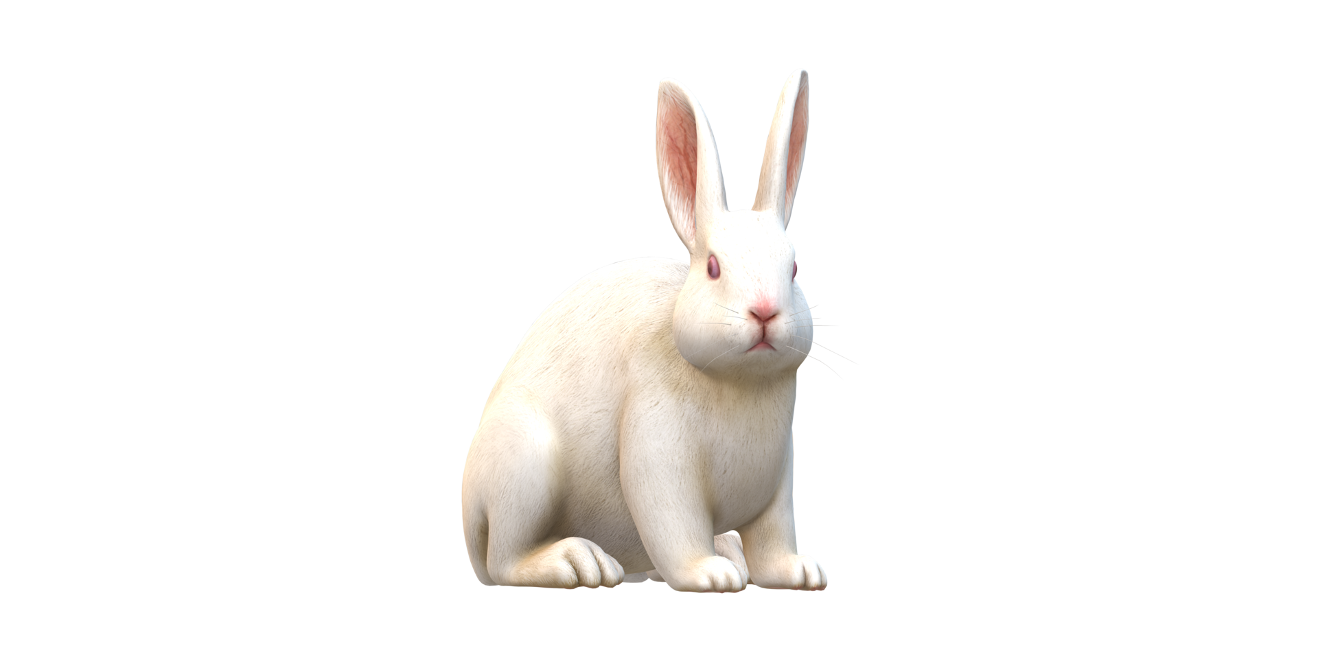 Rabbit isolated on a Transparent Background png