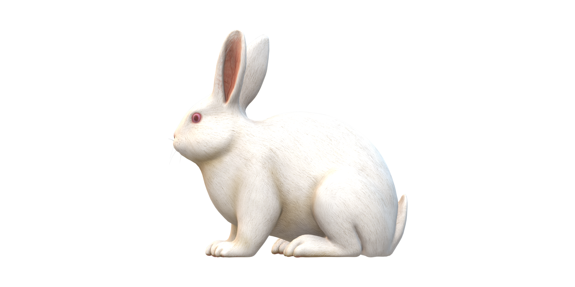 Rabbit isolated on a Transparent Background png