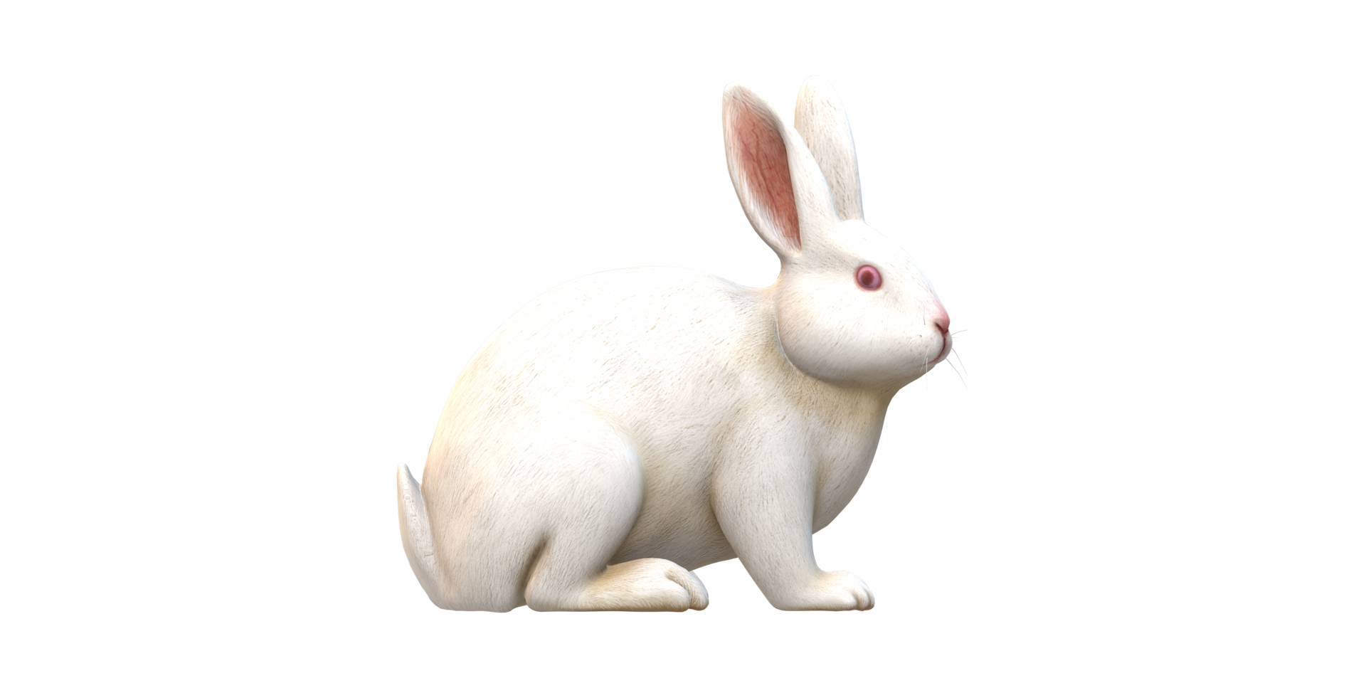 Rabbit isolated on a Transparent Background png