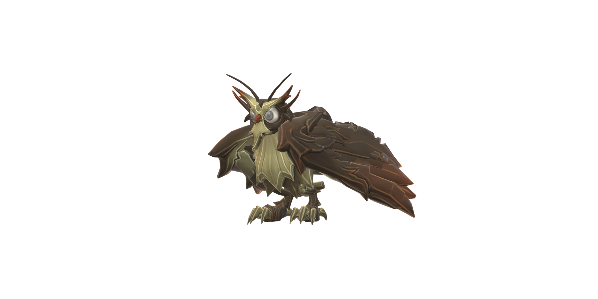 Owl isolated on a Transparent Background png
