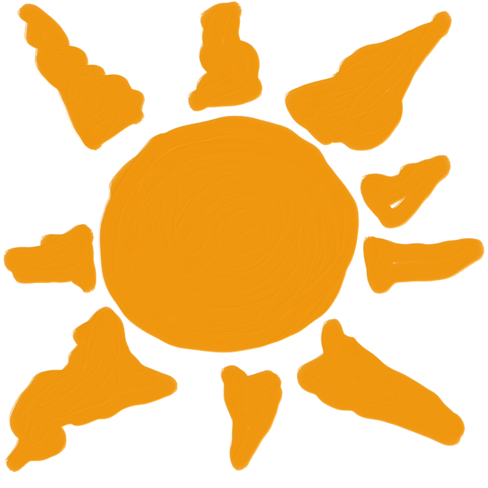 sun icon.design for print,wallpaper and etc. png