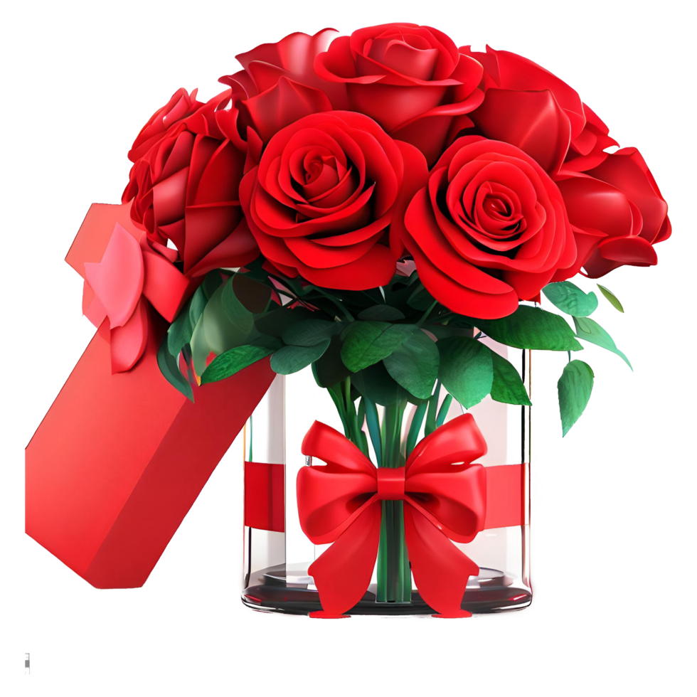 Blooming Red Flowers in Full Bloom png