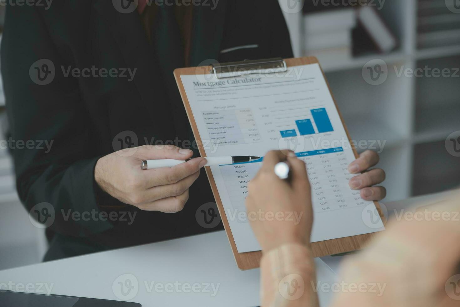 Business Documents, Auditor businesswoman checking searching document legal prepare paperwork or report for analysis TAX time,accountant Documents data contract partner deal in workplace office photo