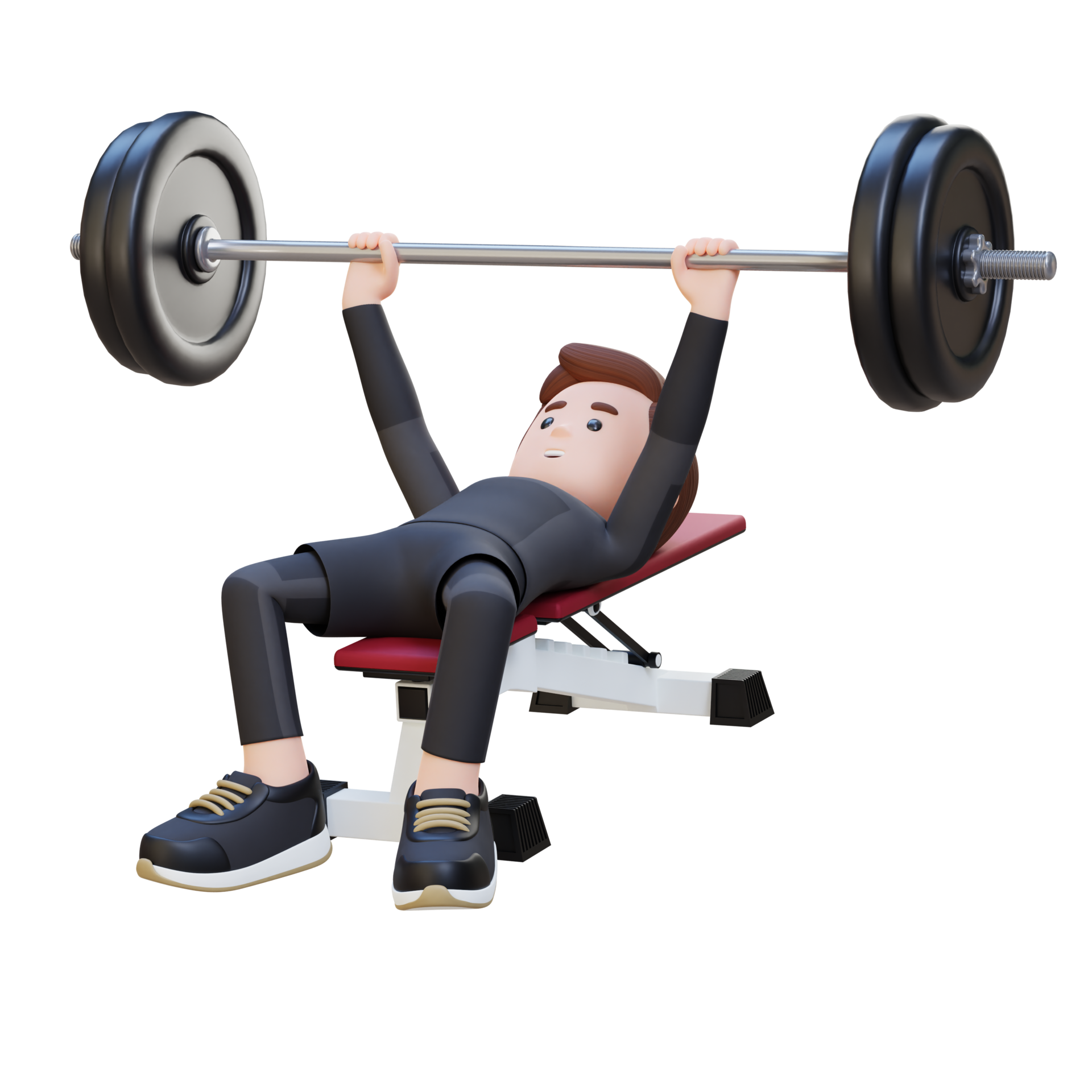 Bench With Weights PNG Transparent Images Free Download, Vector Files