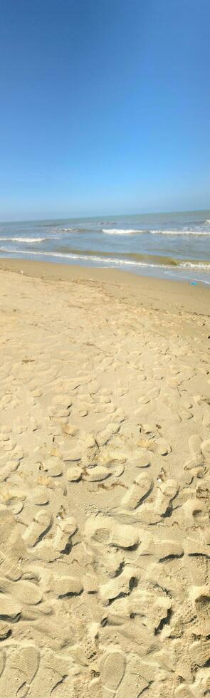 180 degree sea view with beach photo