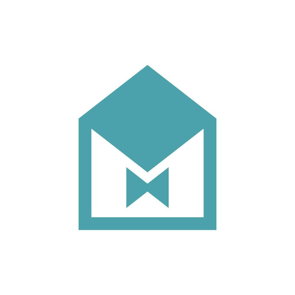 Tuxedo Message Logo vector