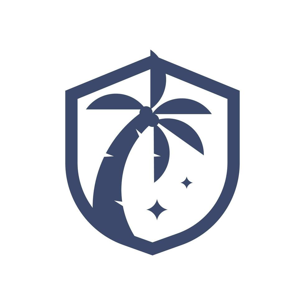 Security Beach Logo vector