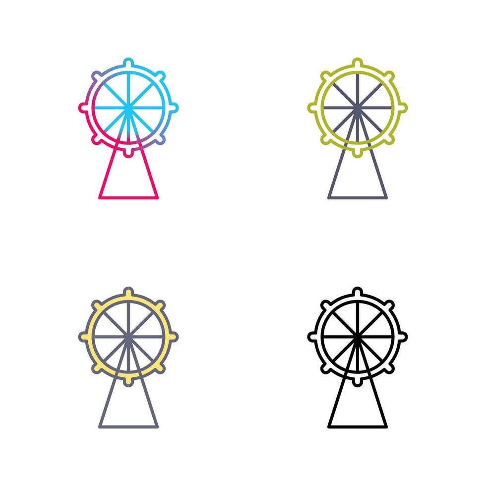 Ferris Wheel Vector Icon