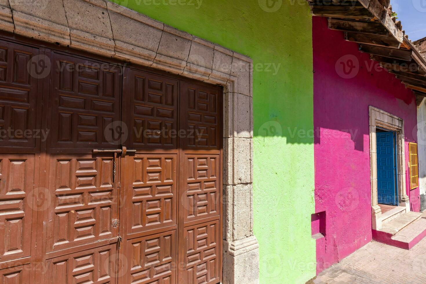 México, escénico vistoso colonial arquitectura de acapulco calles en histórico ciudad centrar foto