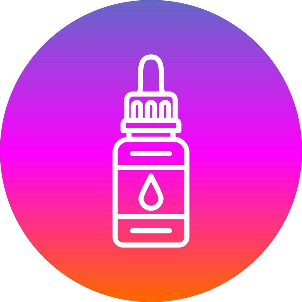 Vape liquid Vector Icon Design