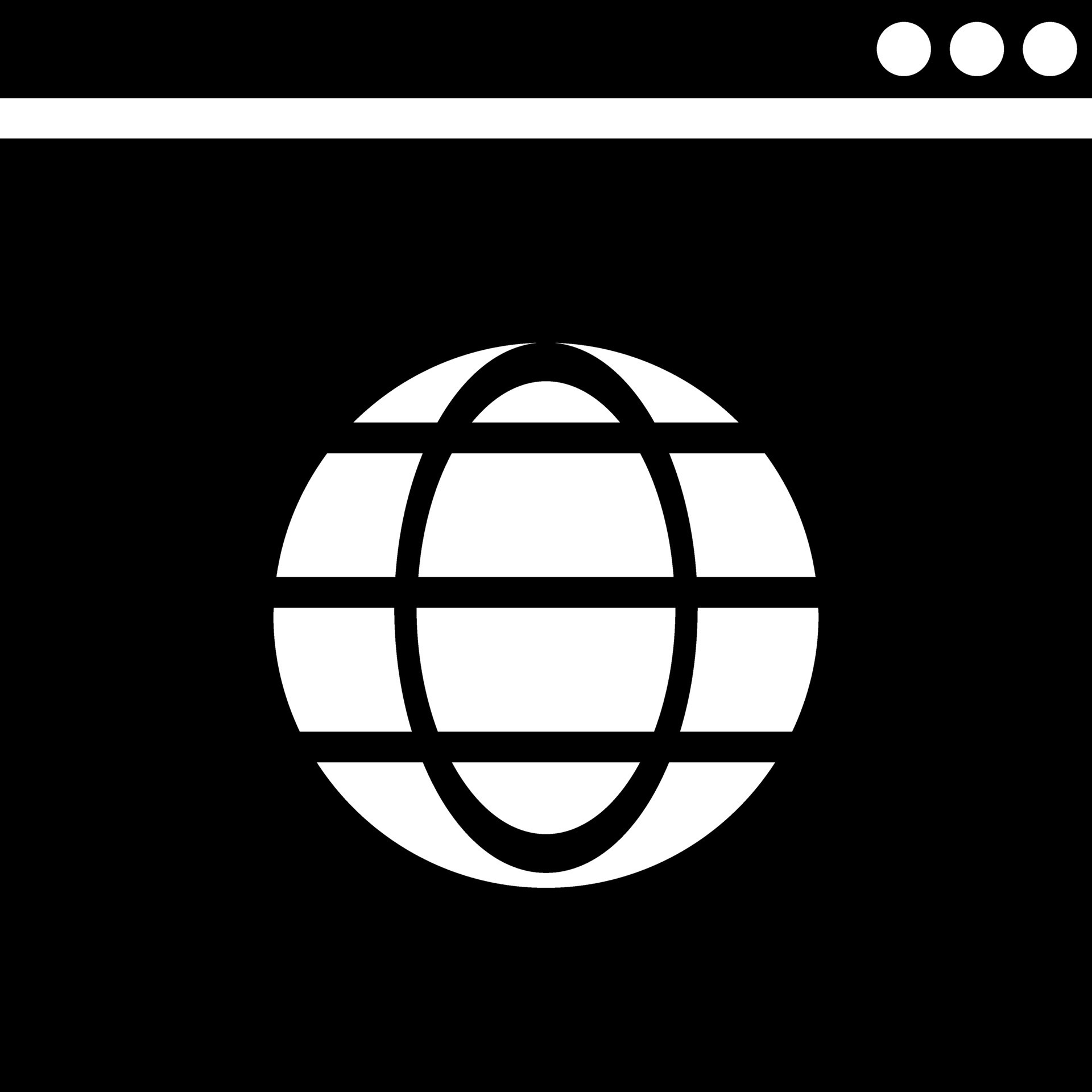 Illustration of web browser icon. 25003124 Vector Art at Vecteezy