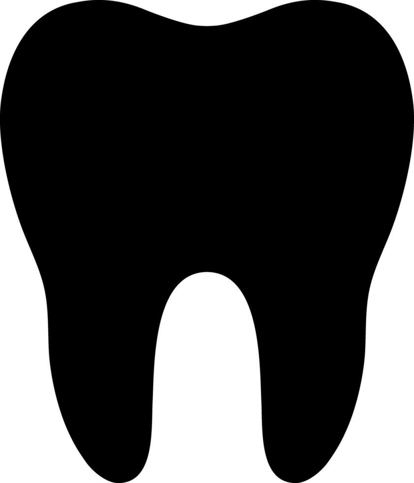Vector illustration of tooth icon.
