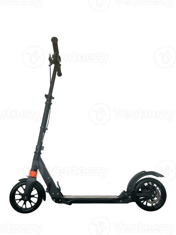 electric scooter It is a vehicle that is powered by an electric system. can be used to travel to nearby places without having to worry about traffic jams and also a leisure player with family as well. photo