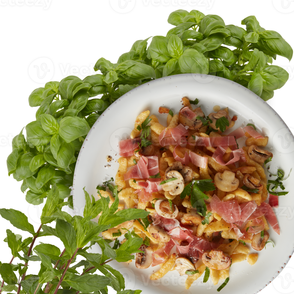 healthy breakfast set Cut out, isolated transparent background png