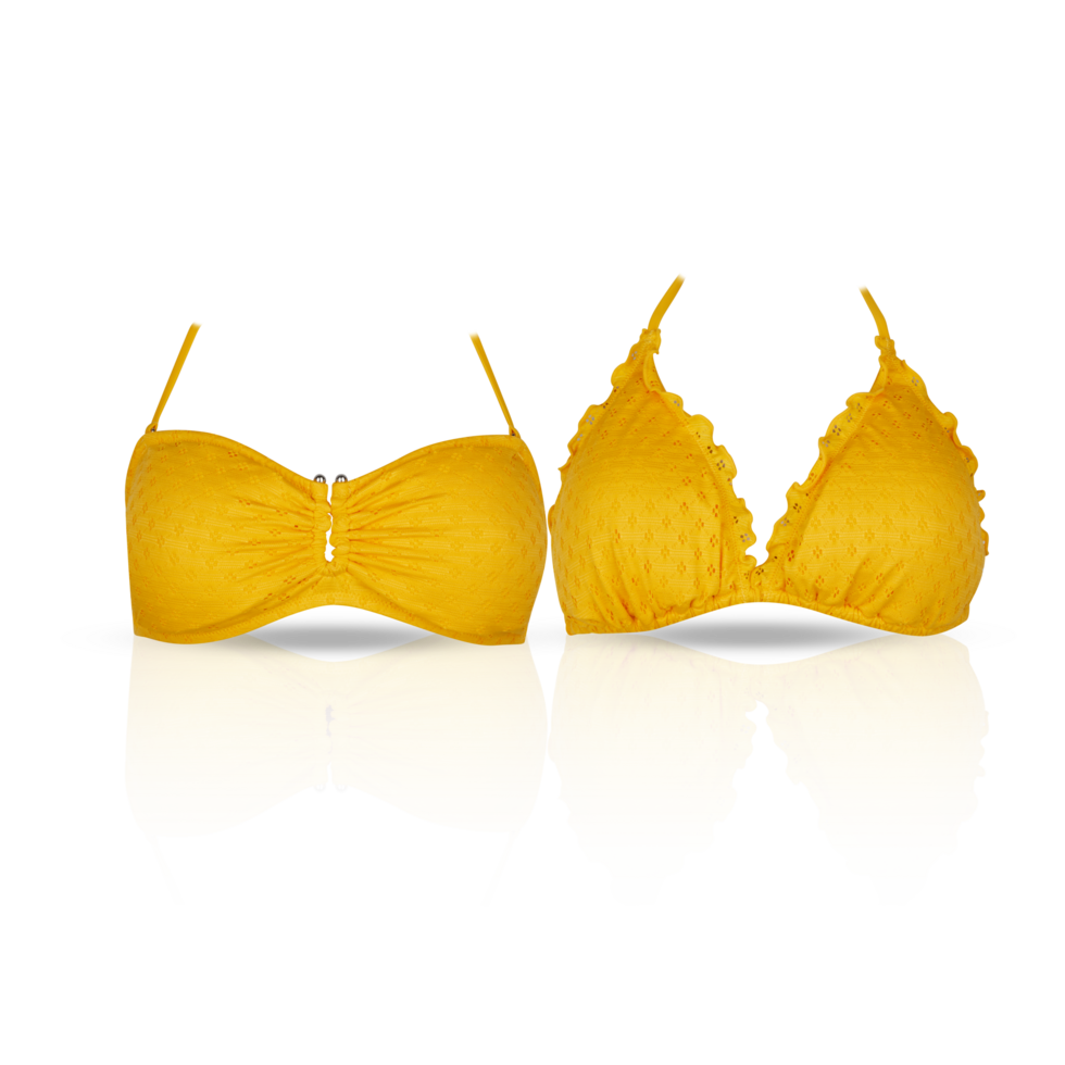 Women's swimwear set Cut out, isolated transparent background png