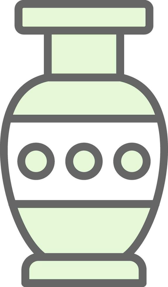 Vase Vector Icon Design