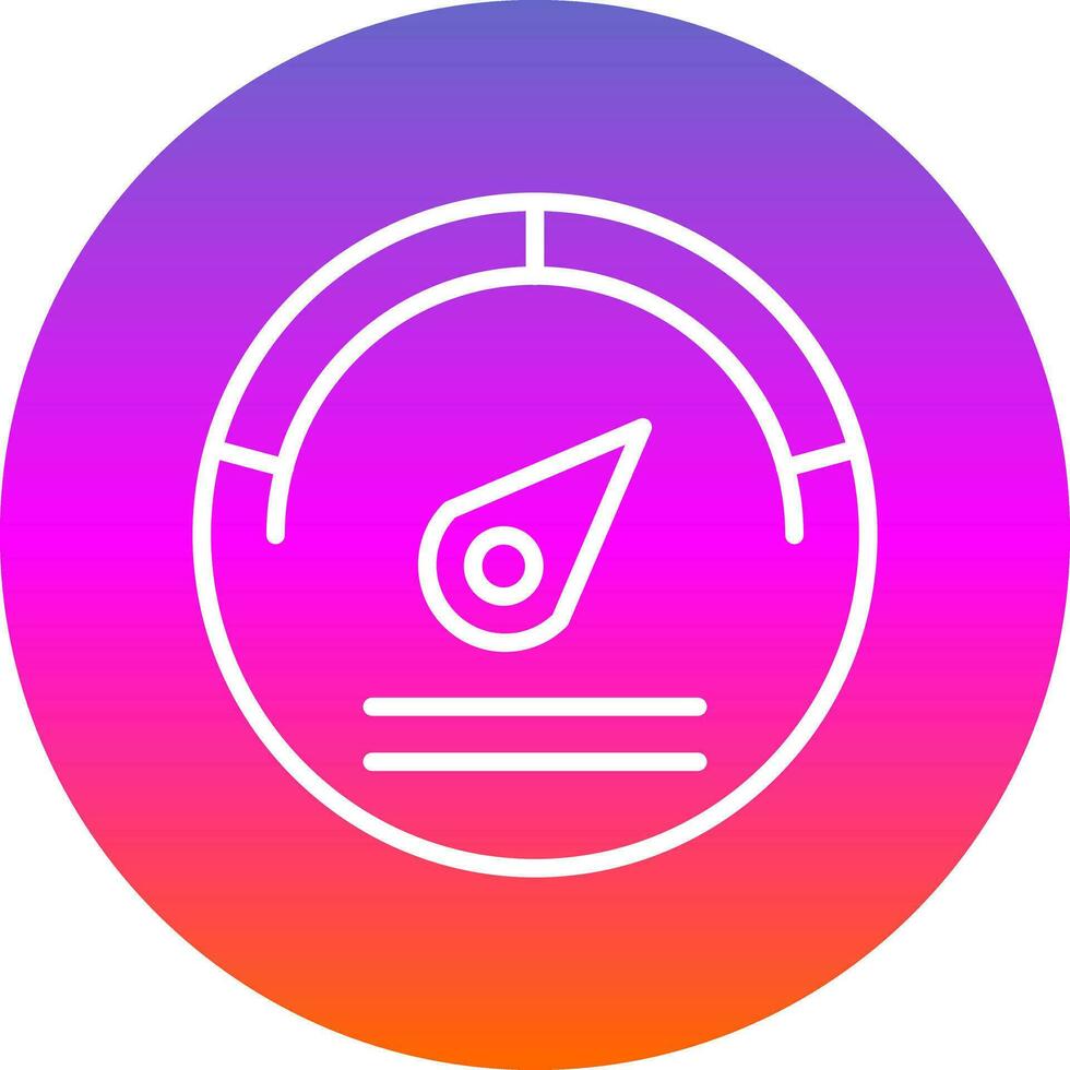 Meter Vector Icon Design