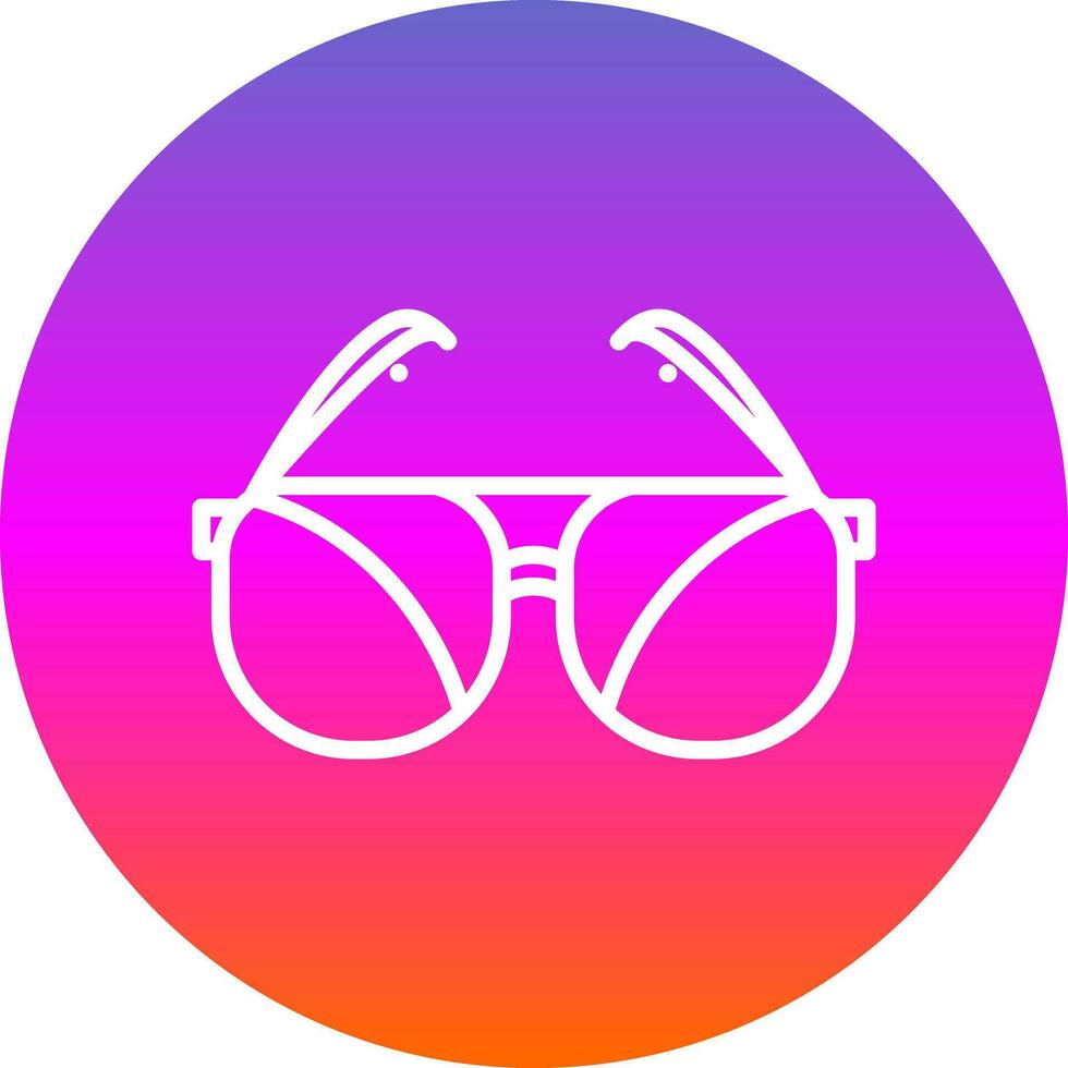 diseño de icono de vector de gafas de sol