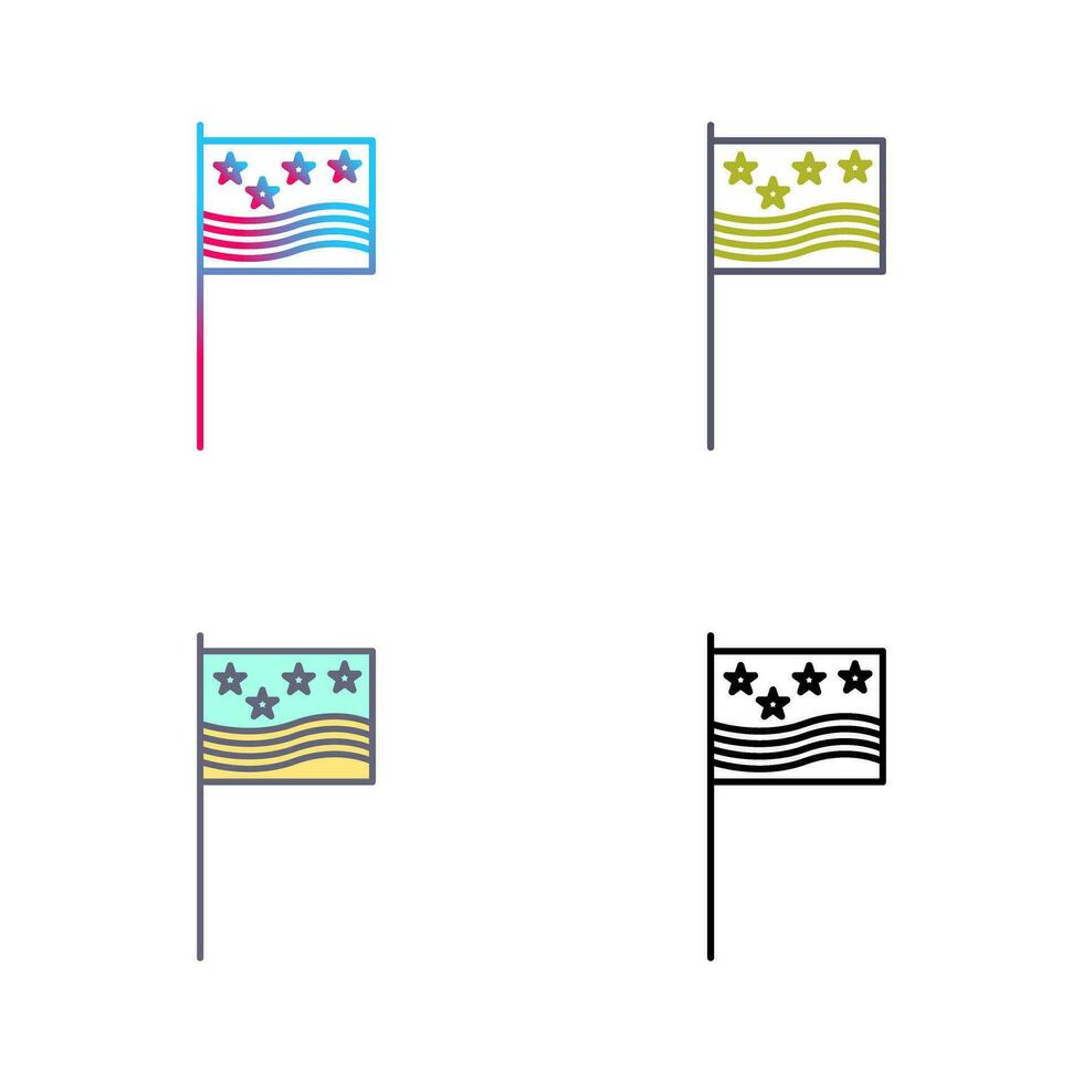 Flags Vector Icon