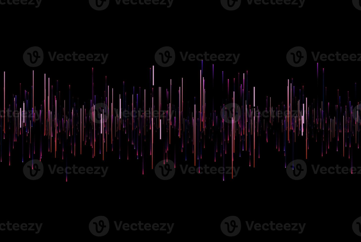 Frequency bars texture musical audio gradient rays style line art background photo