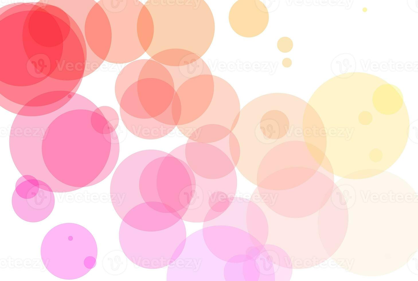 Rainbow dotted pattern colorful soap bubbles background watercolor artwork photo