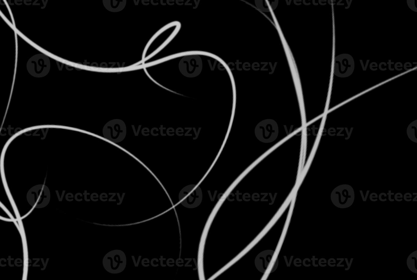 Wavy lines background black and white abstract texture artwork photo