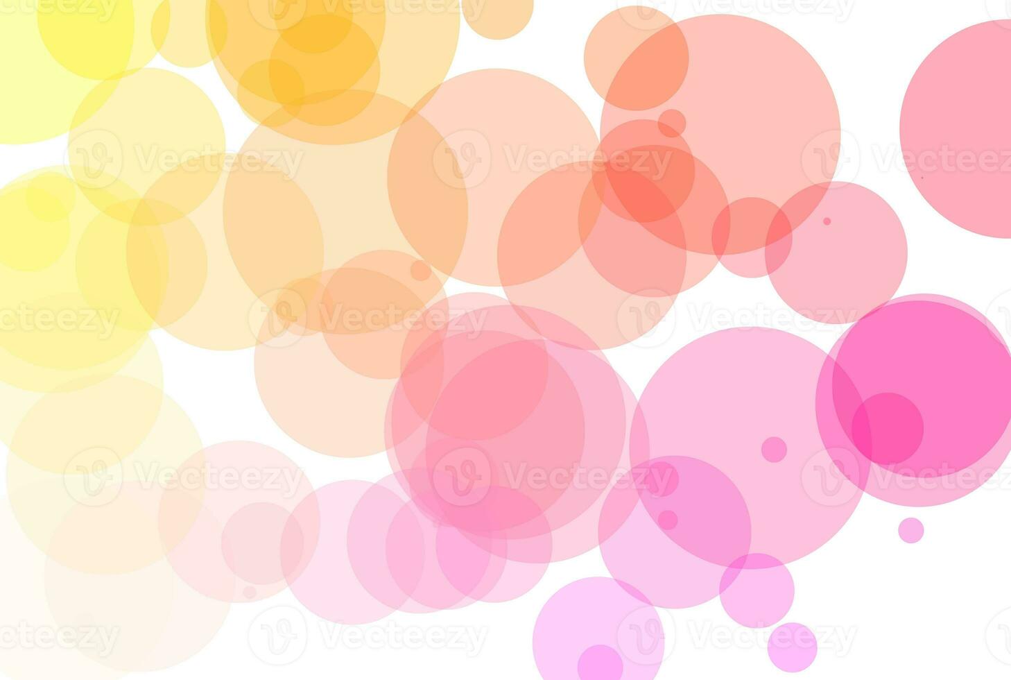 Rainbow dotted pattern colorful soap bubbles background watercolor artwork photo