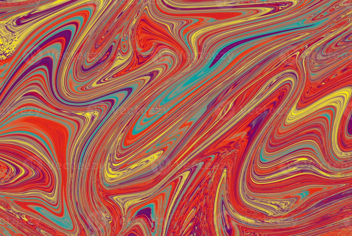 Liquify pattern vibrant fluid texture psychedelic marble background art photo
