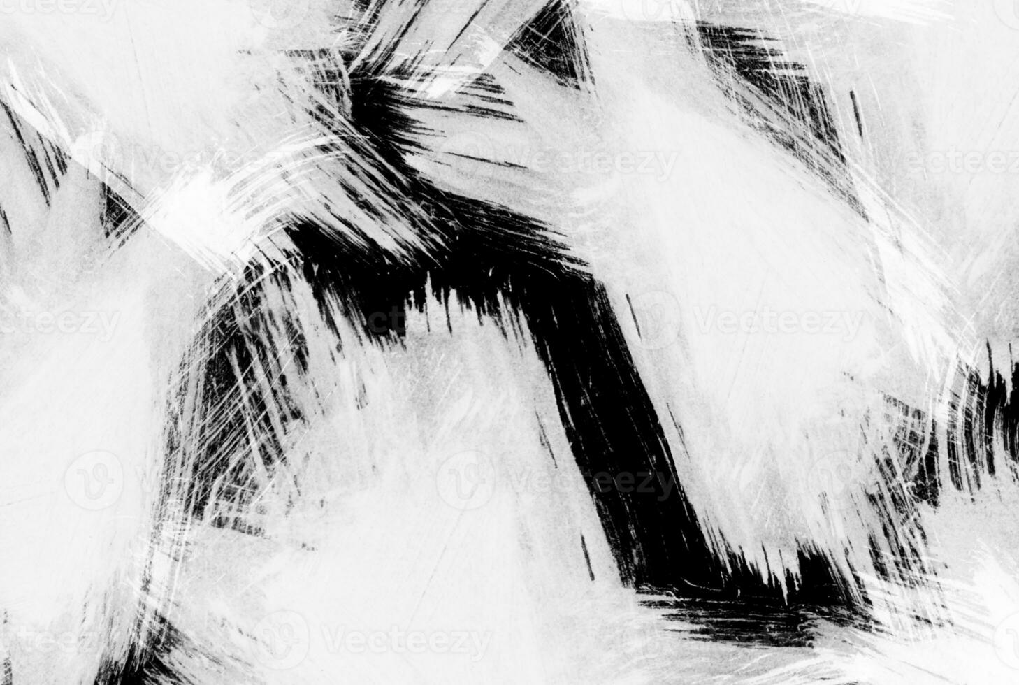 Painting texture scratched black and white background splatter paint art photo