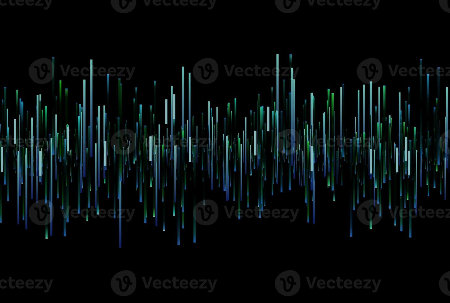Frequency bars texture musical audio gradient rays style line art background photo