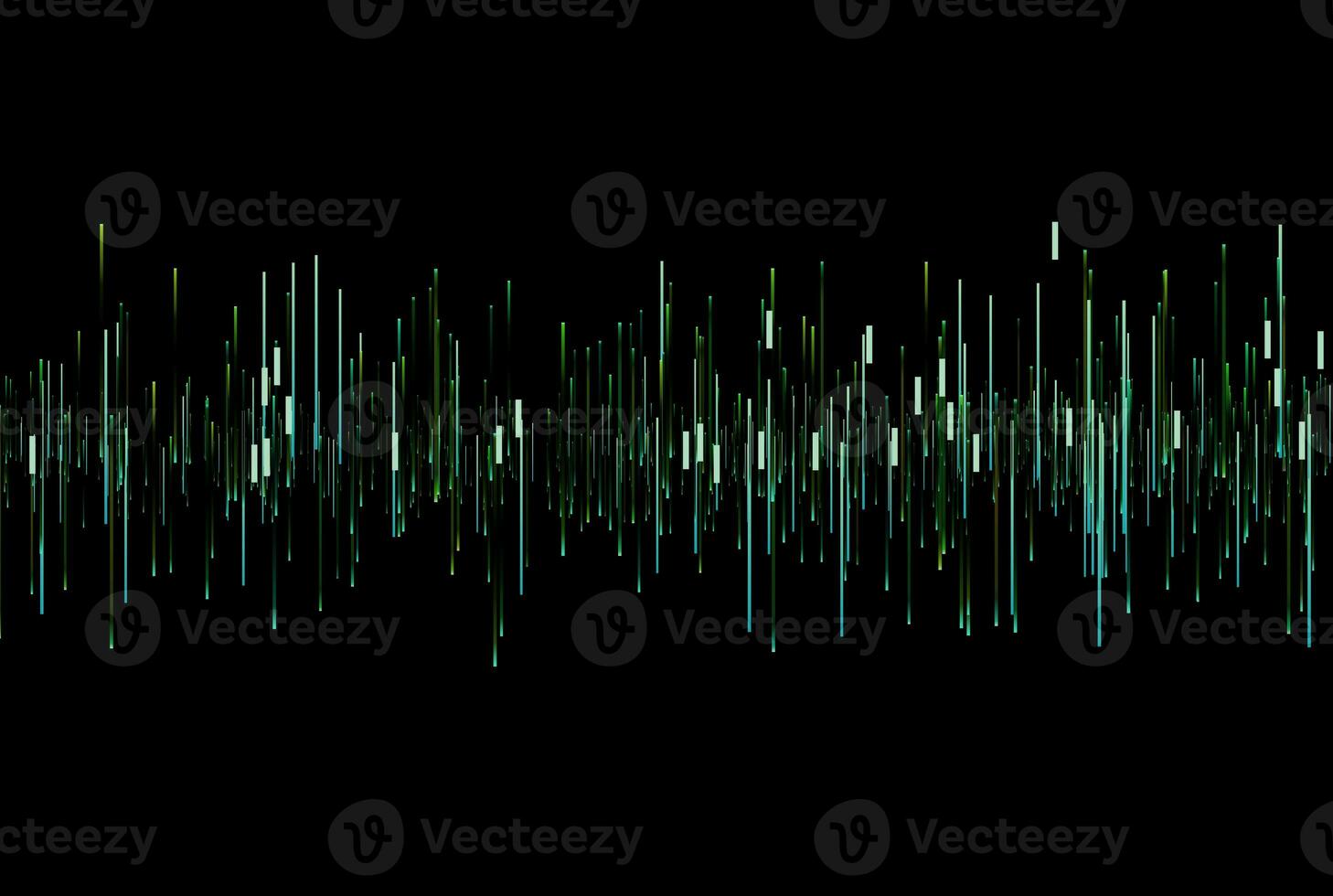 Frequency bars texture musical audio gradient rays style line art background photo
