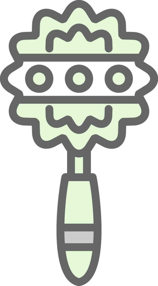 Rattle Vector Icon Design