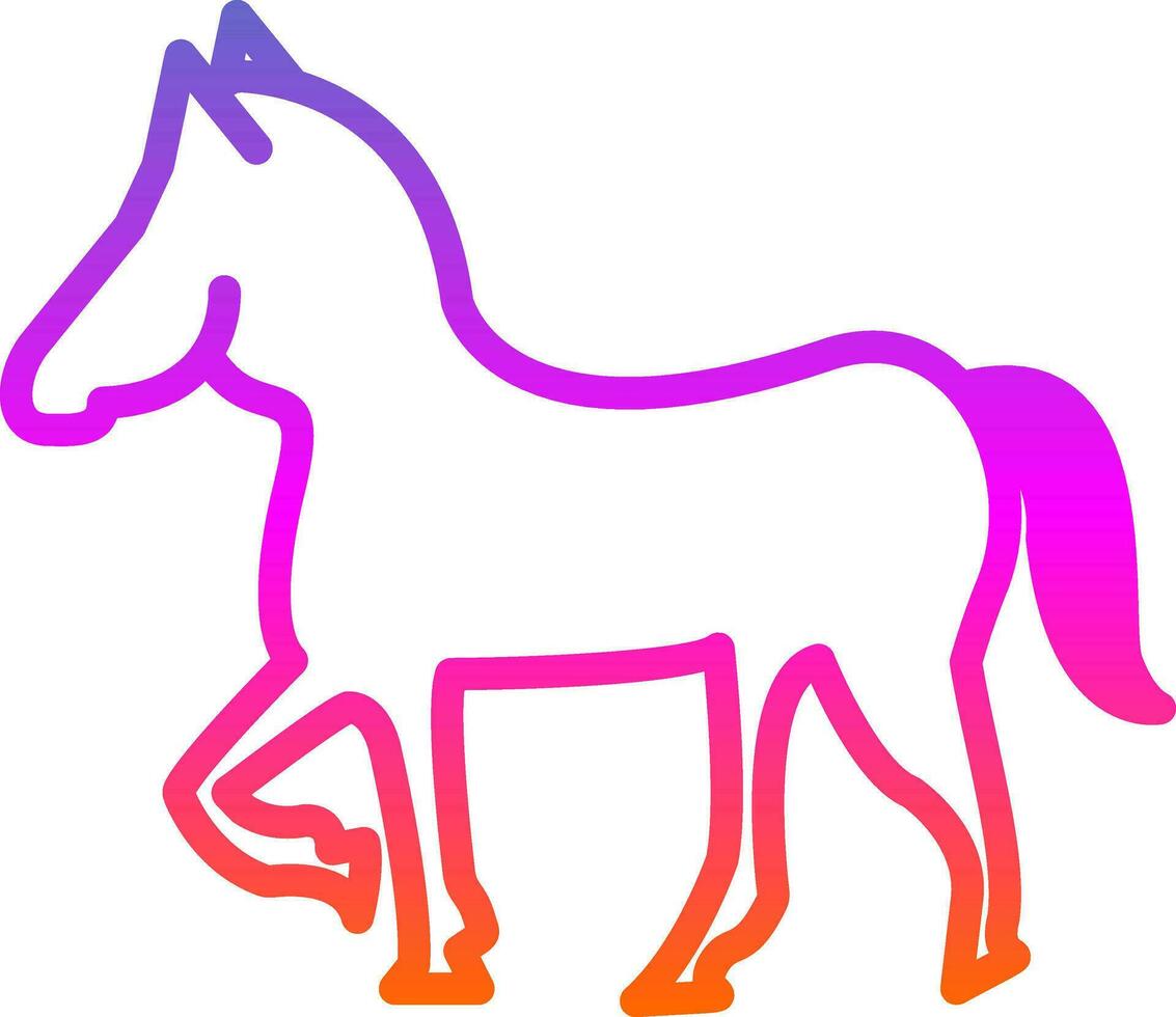 Horse Vector Icon Design